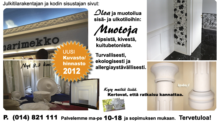 Nostata kiinteist&ouml;si arvoa - Tervetuloa! 